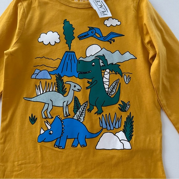 Toddler Boy 4T Dinosaur Long Sleeve Top - Picture 3 of 3